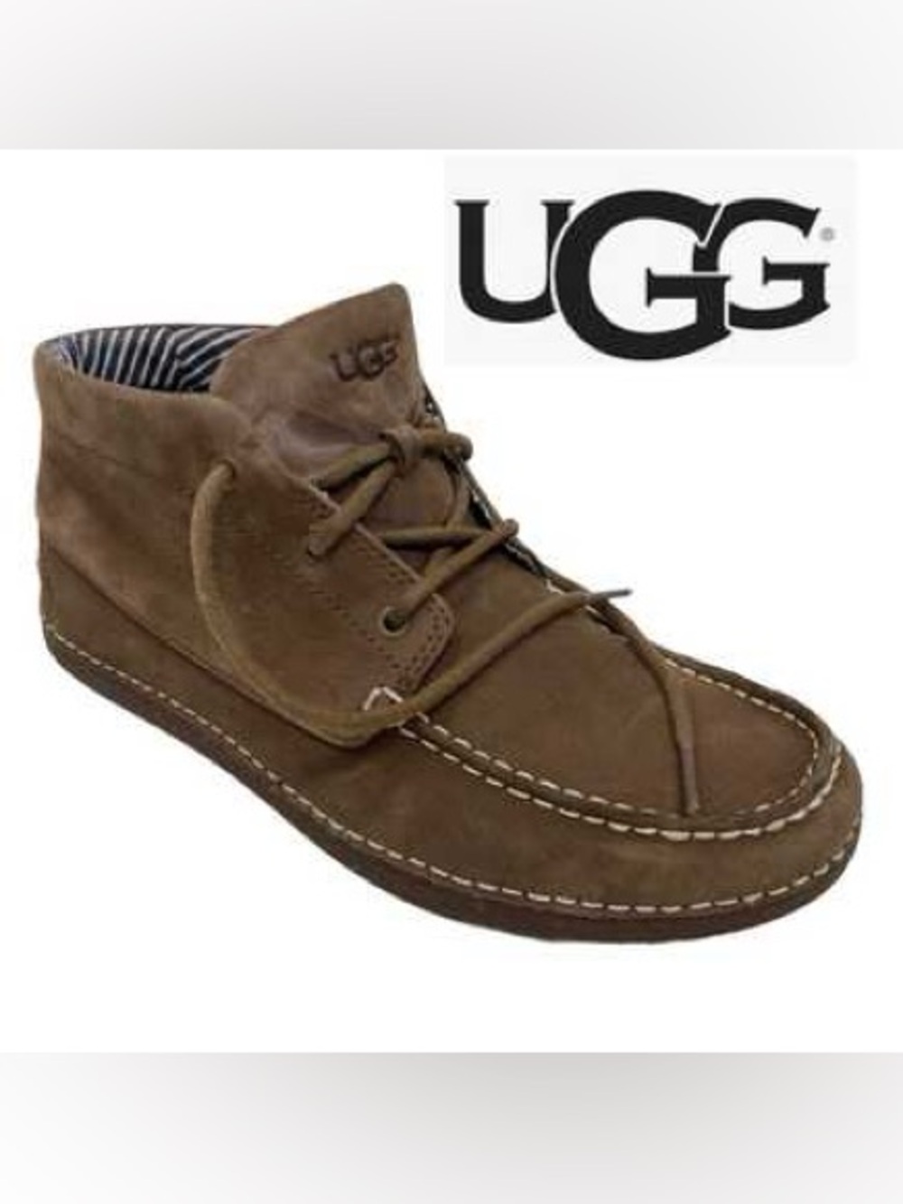 UGG Men’s Kaldwell Brown Suede Chukka Ankle Boot Fall Fashion Size 8